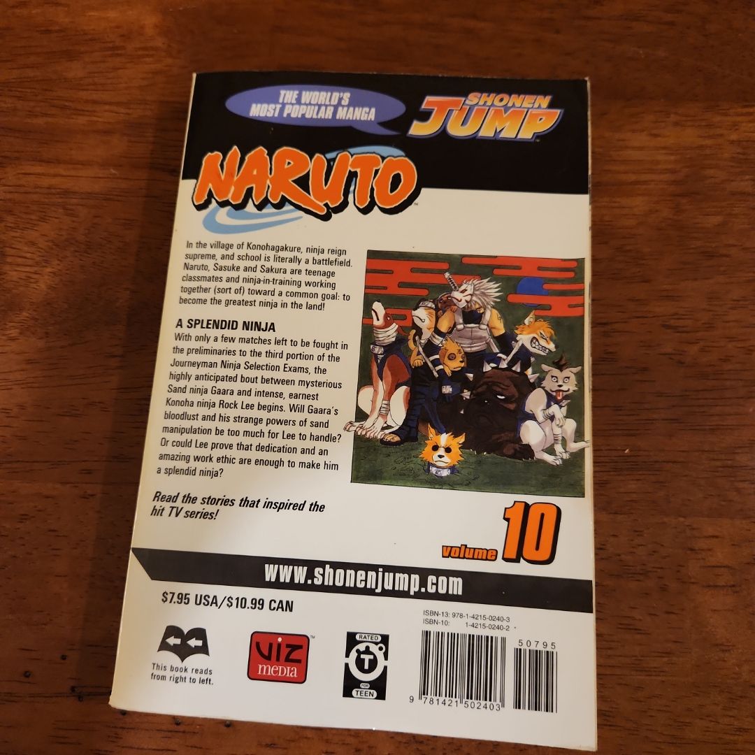 Naruto, Vol. 10