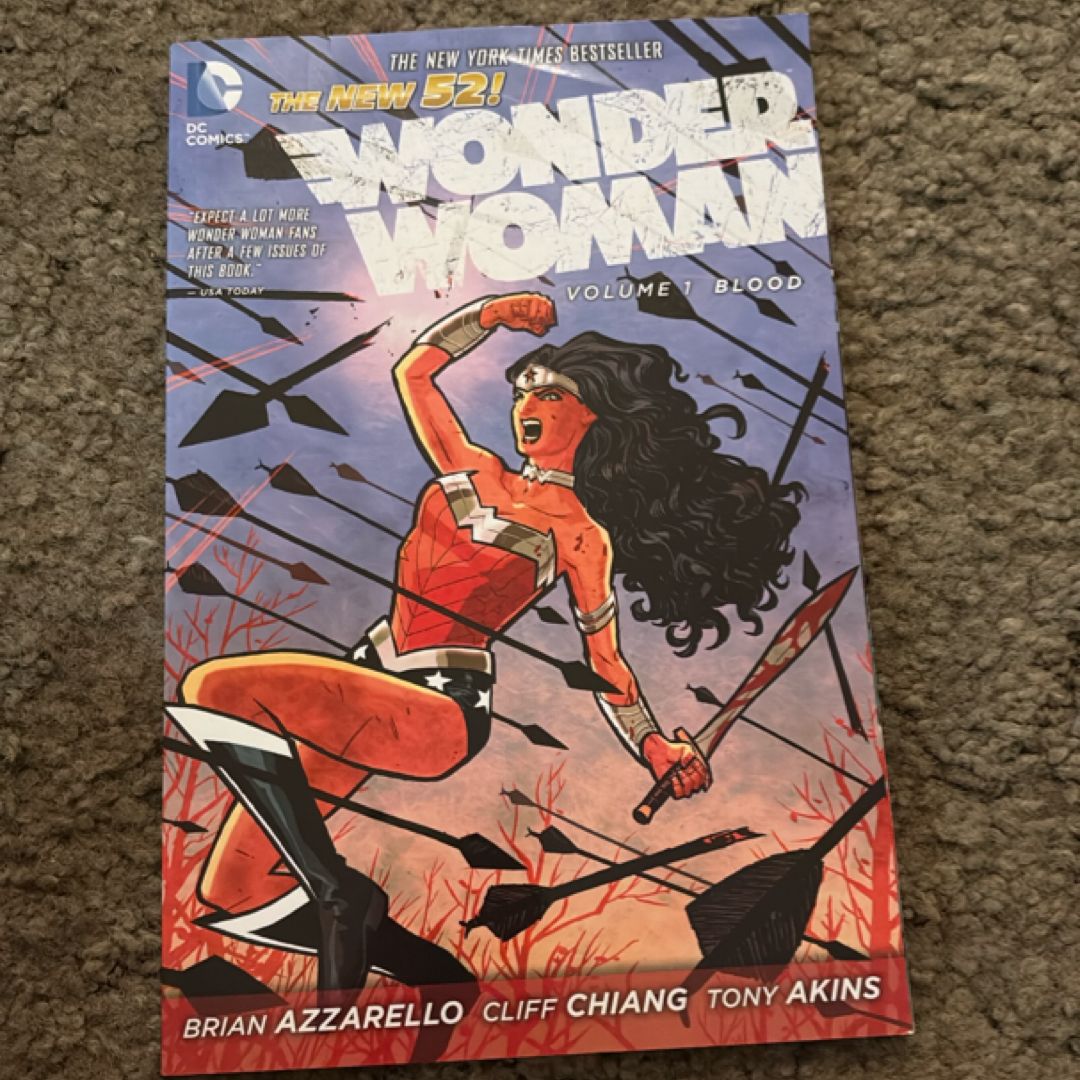 Wonder Woman Vol 1 Blood