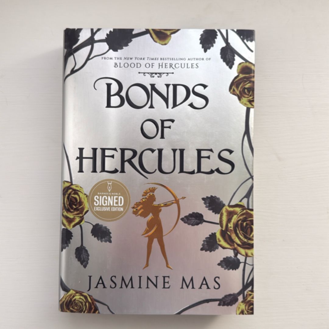 Barnes & Noble Signed Exclusive Editon Bonds of Hercules 