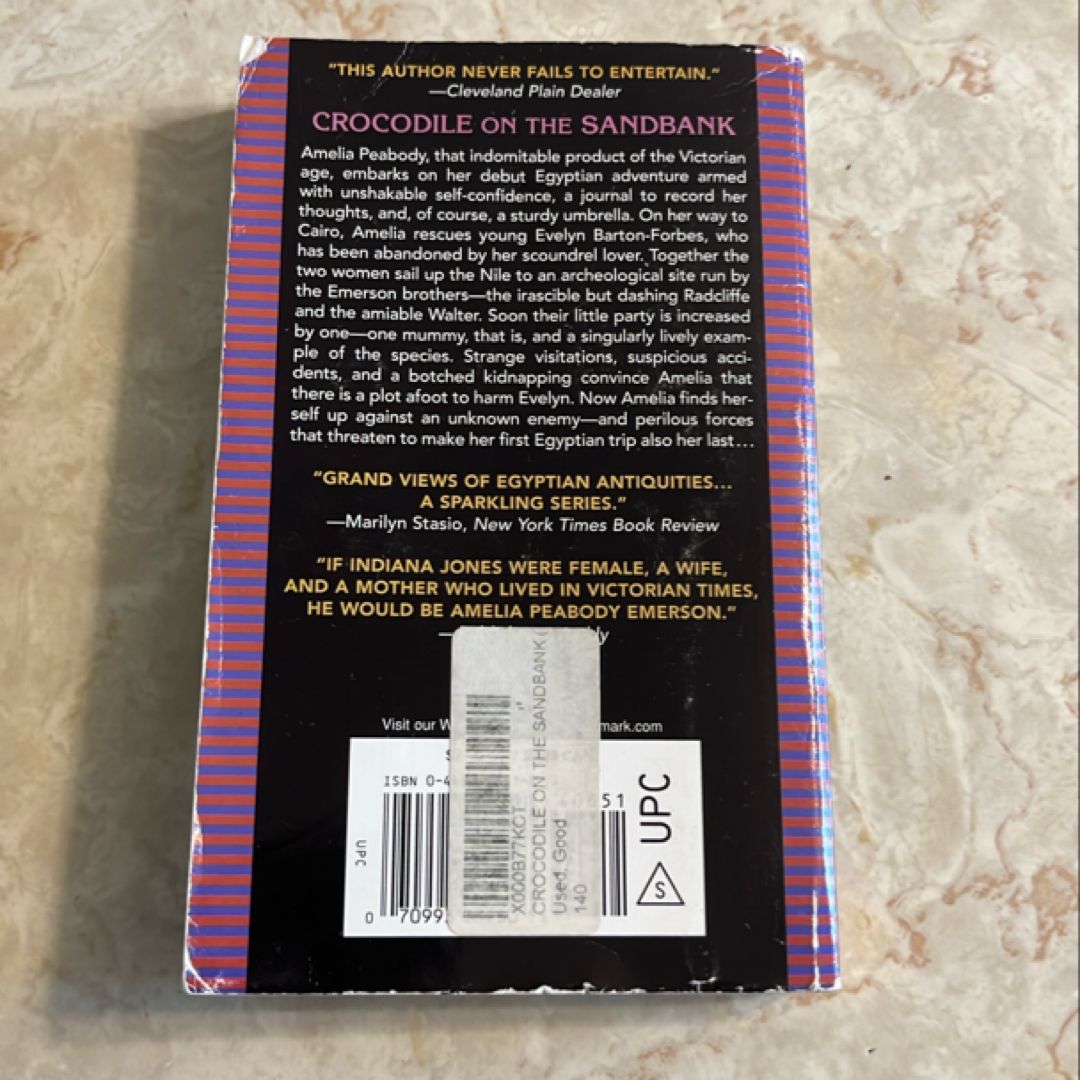 Crocodile on the Sandbank