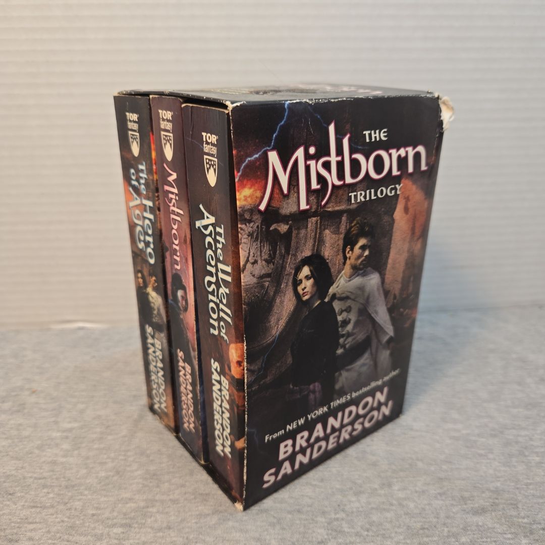 Mistborn Trilogy Boxed Set by Brandon Sanderson, Paperback | Pangobooks