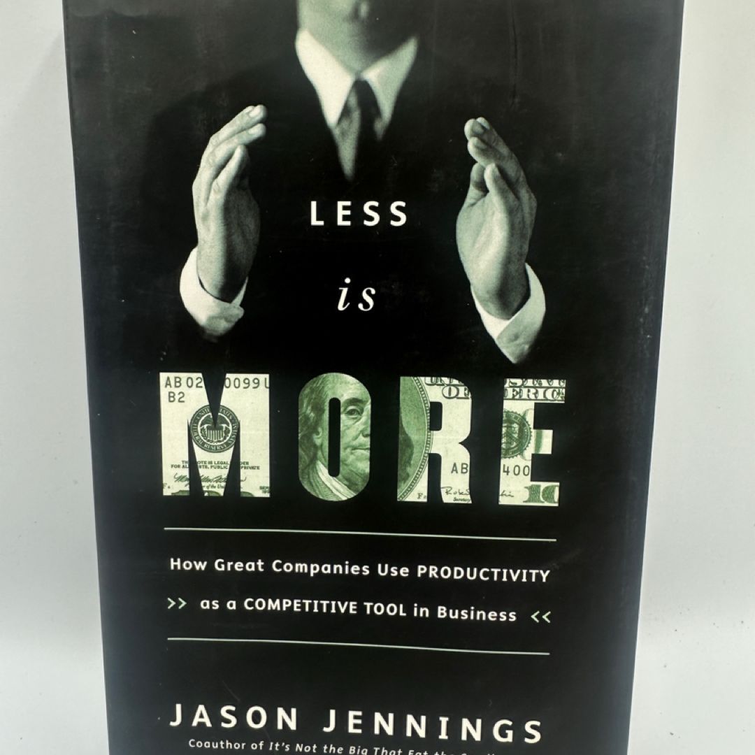 Less Is More