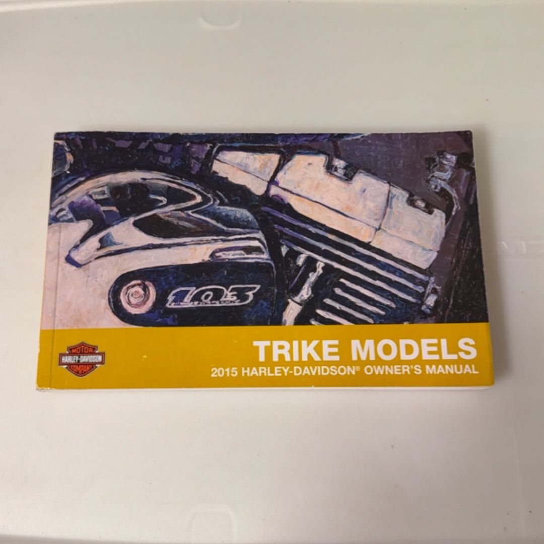 TRIKE Models Owner's Operators Owners Manual