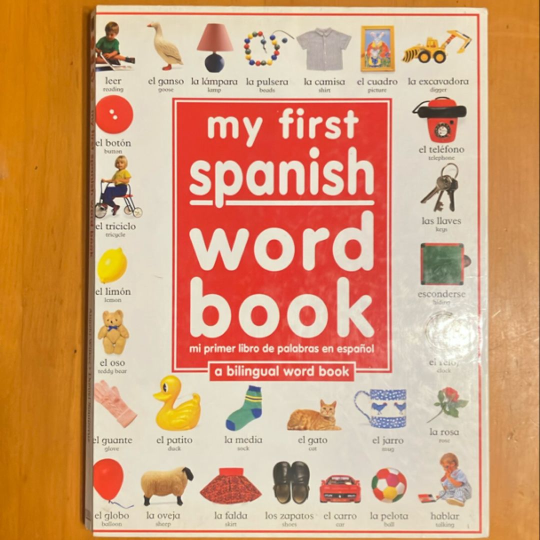 My First Spanish Word Book / Mi Primer Libro de Palabras Enespañol