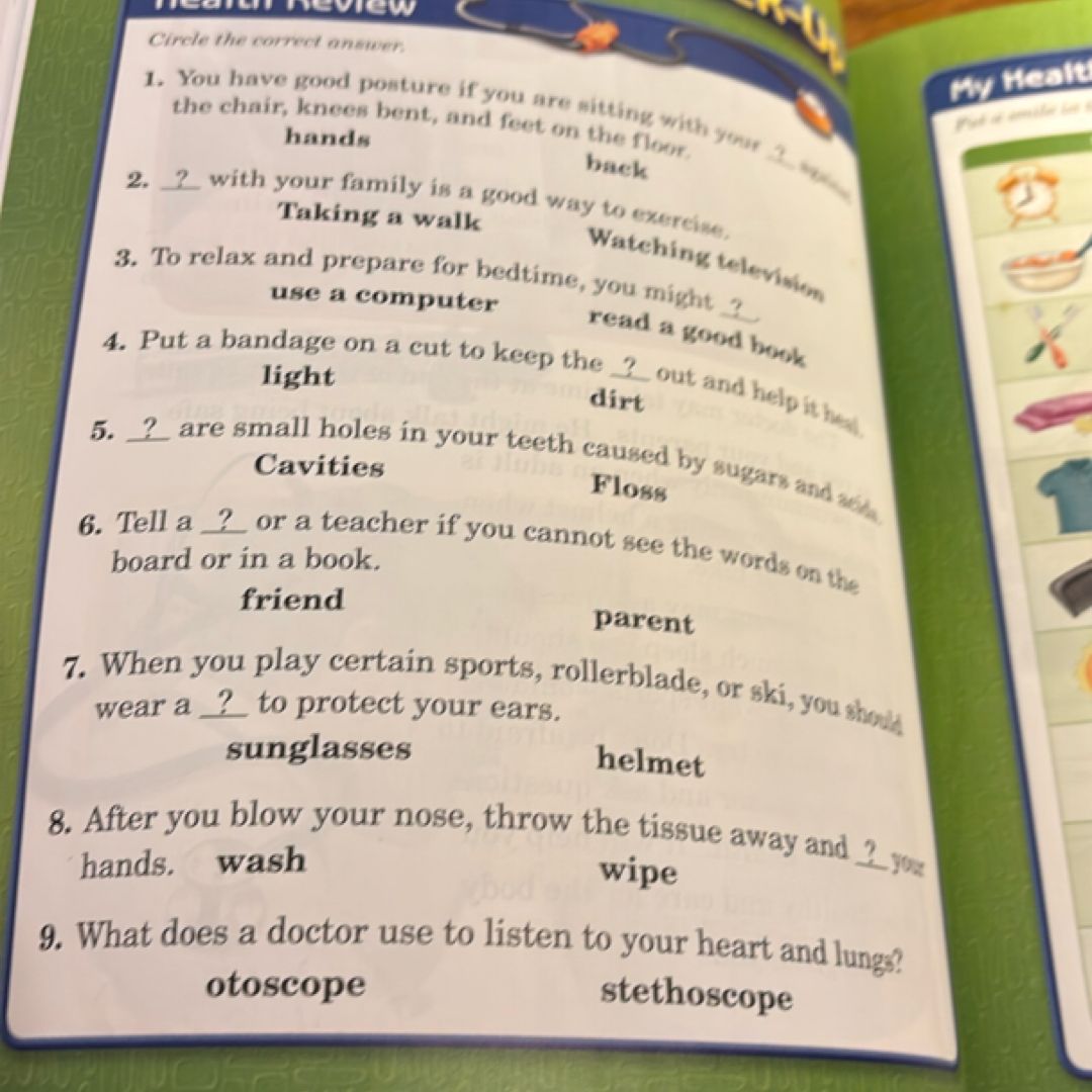 Health, Safety, & Manners 2