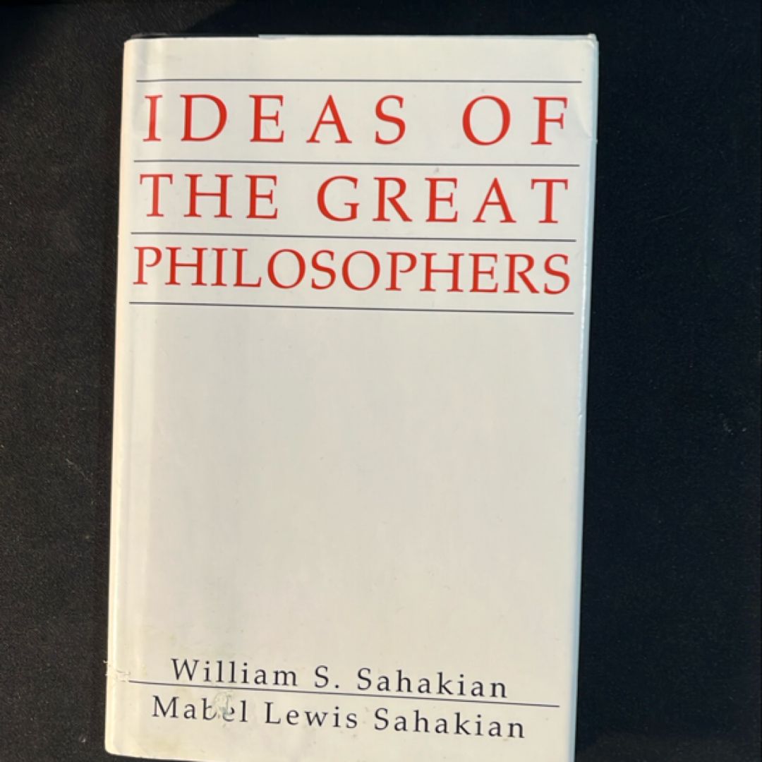 Ideas of the Great Philosophers