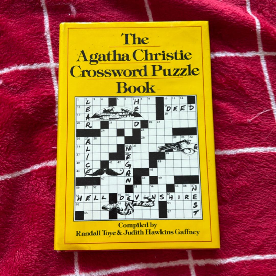 Agatha Christie Crossword Puzzle Book