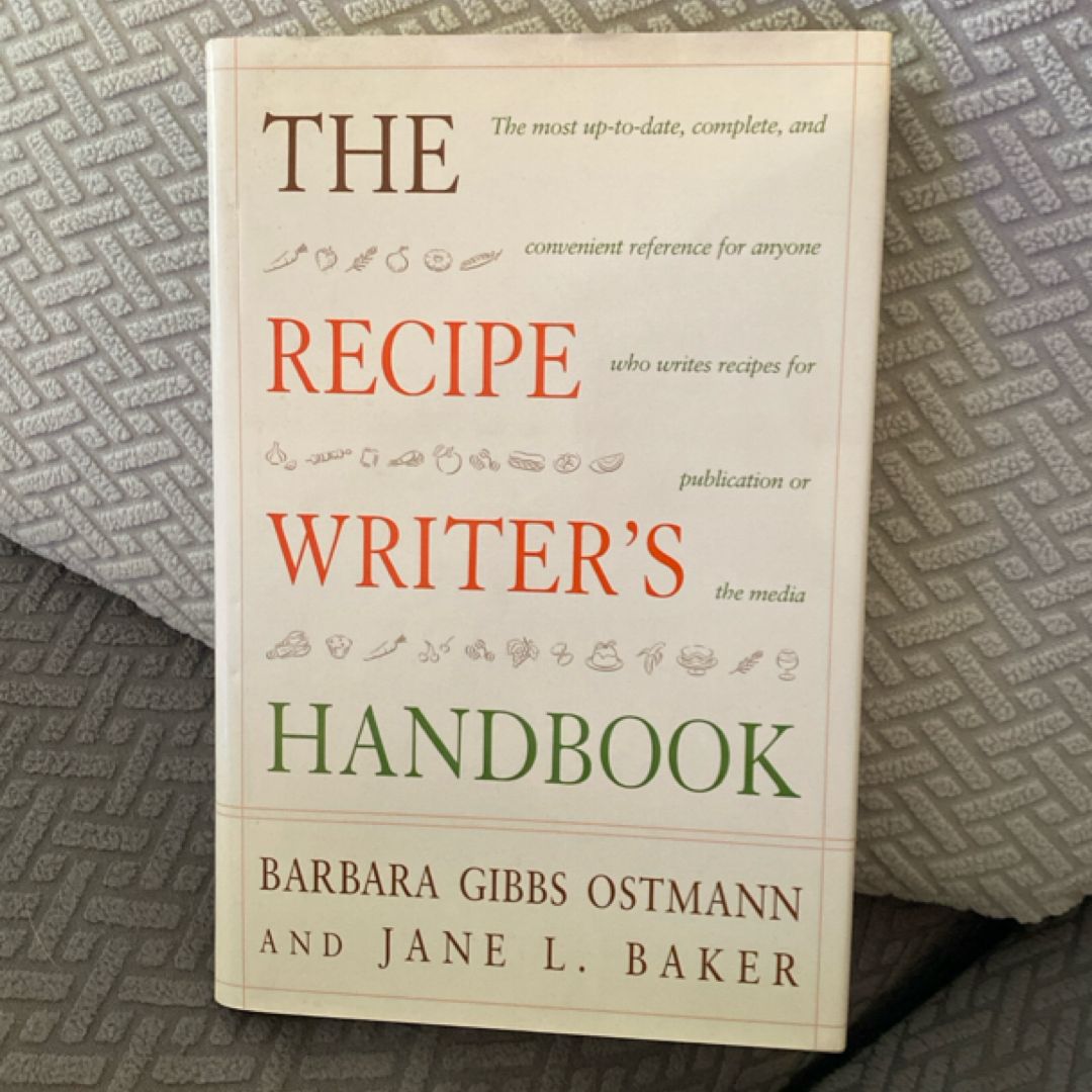 The Recipe Writer's Handbook