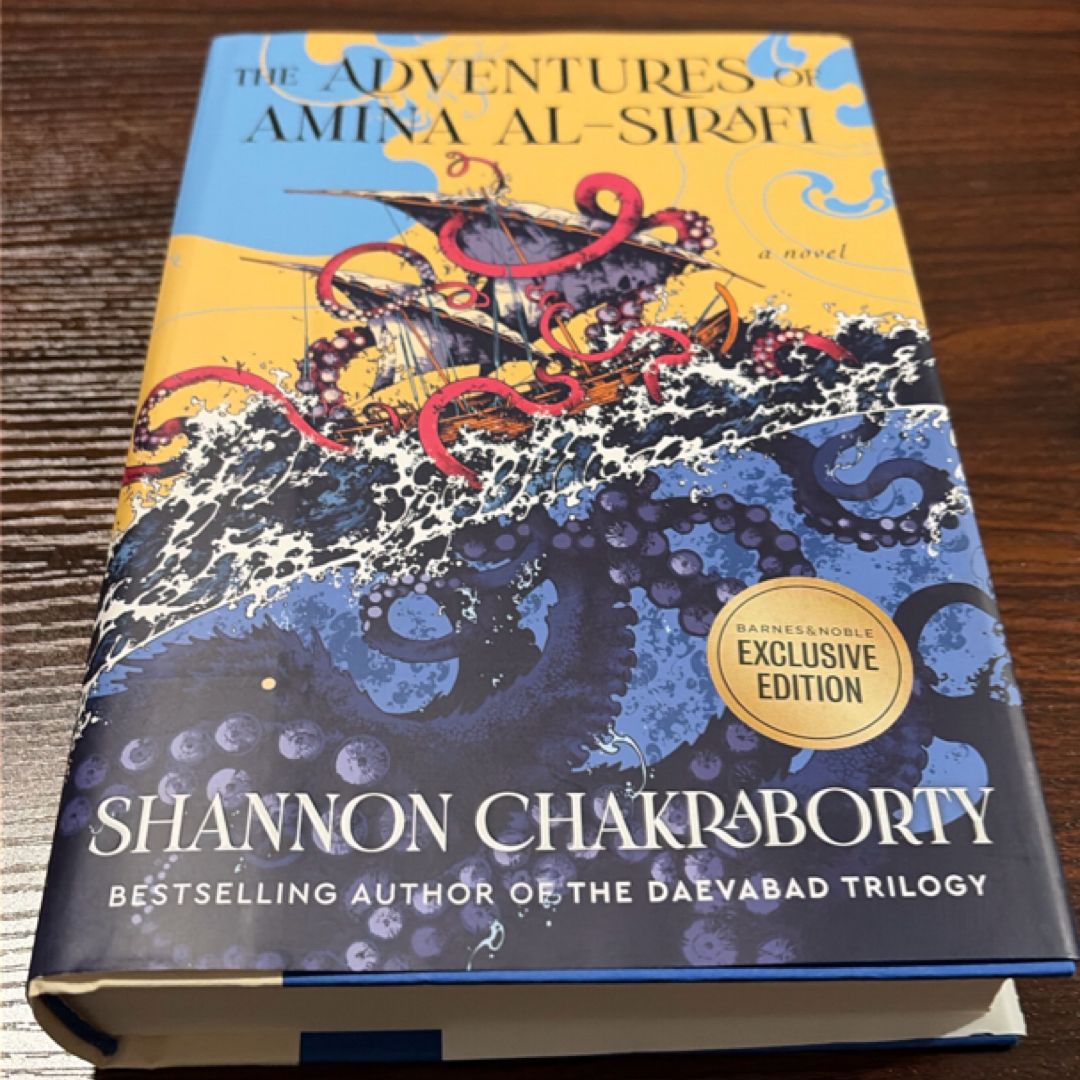 The Adventures of Amina Al-Sirafi by Shannon Chakraborty Barnes & Noble Exclusive Edition