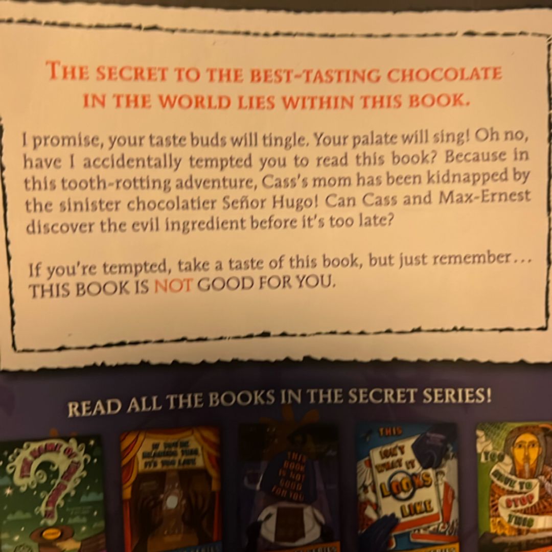 This Book Is Not Good for You