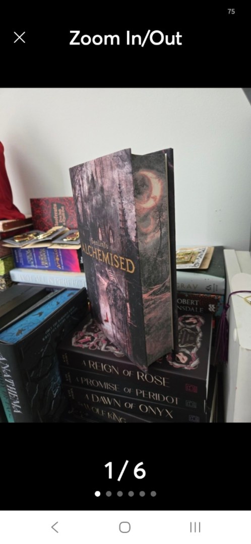 Barnes and noble exclusive alchemised dark fantasy booktok best romance OOP