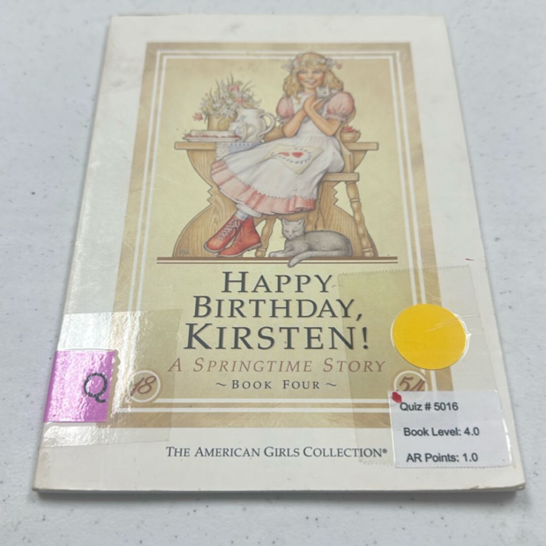 Happy Birthday, Kirsten!