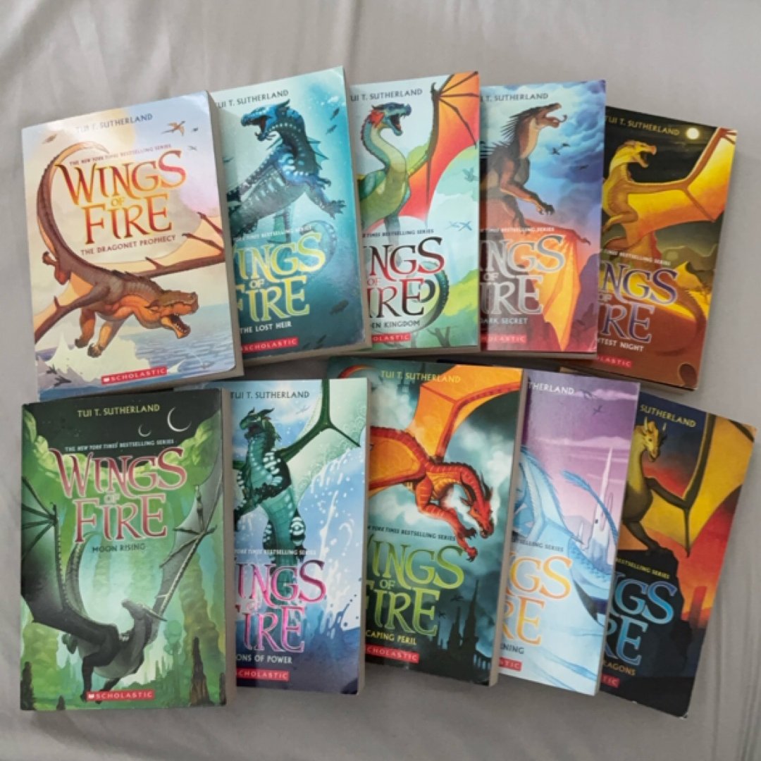Wing of Fire Series Books 1-10