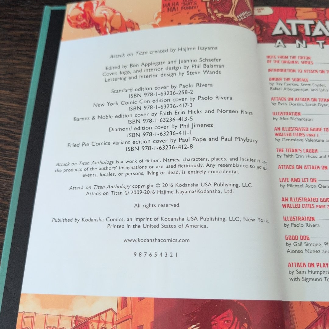 Attack on Titan Anthology