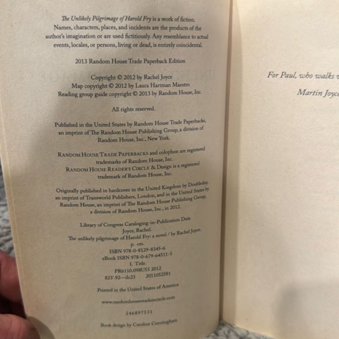 The Unlikely Pilgrimage of Harold Fry
