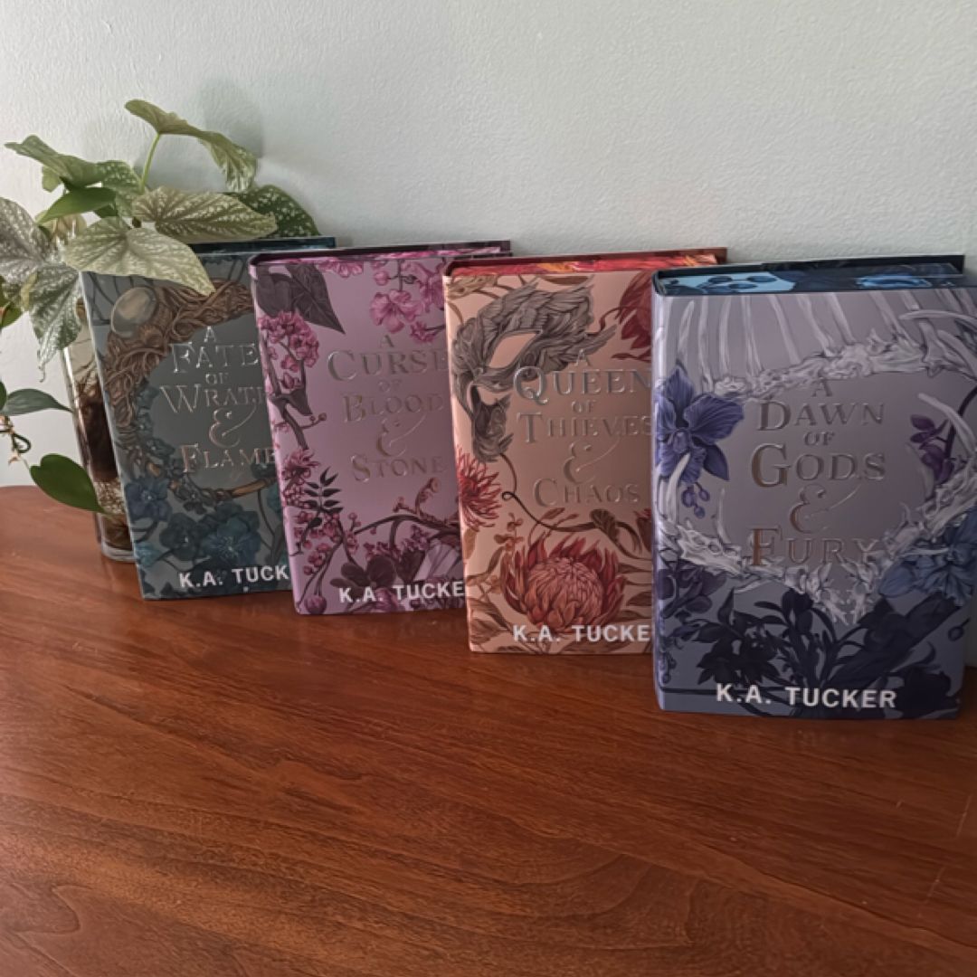 SIGNED Fate & Flame series, Fairyloot exclusive edition