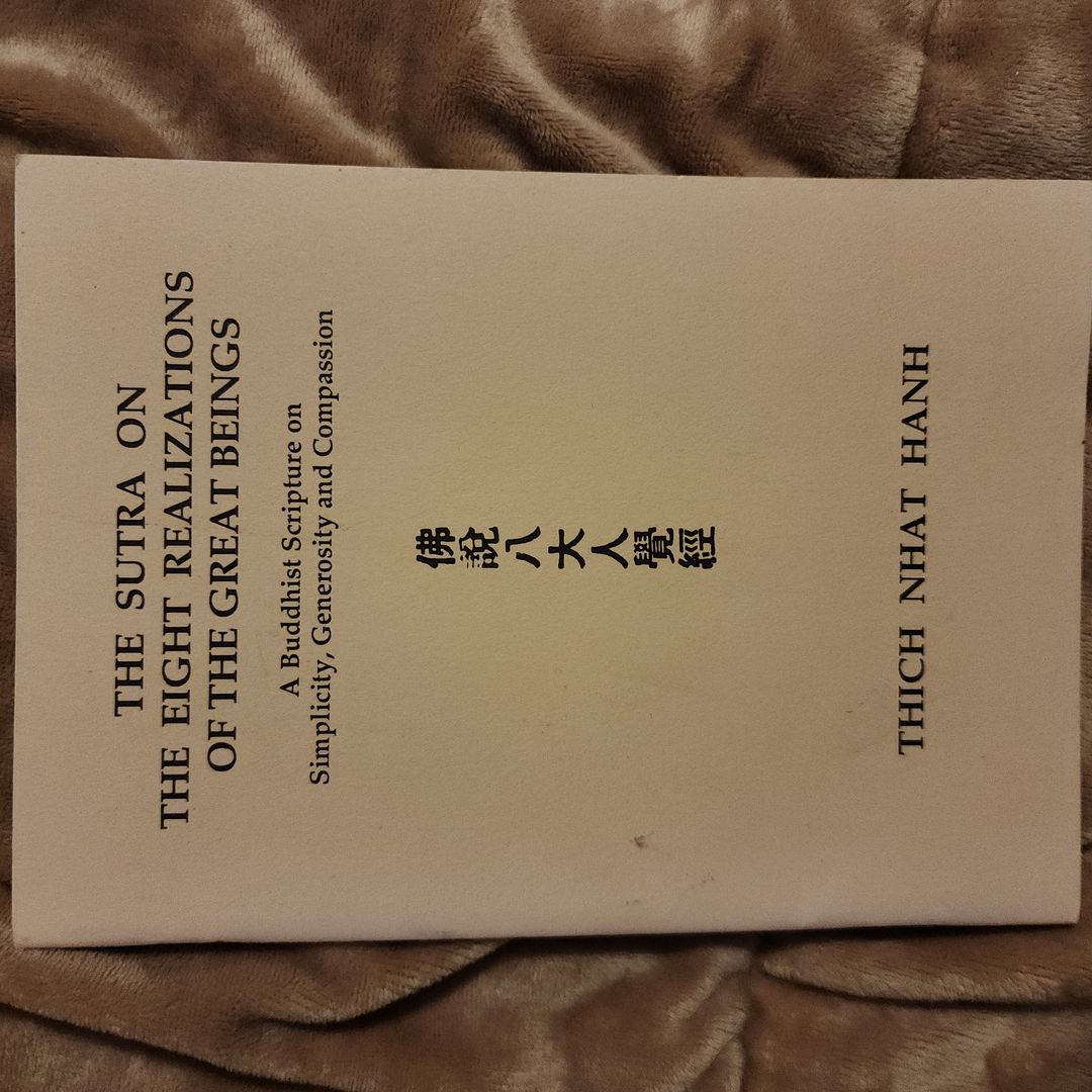 The Sutra on the Eight Realizations of the Great Beings