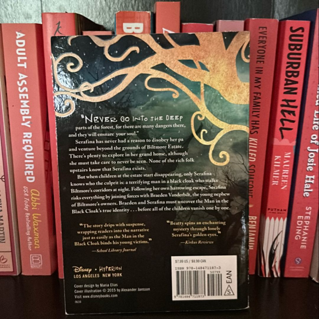 Serafina and the Black Cloak (the Serafina Series Book 1)