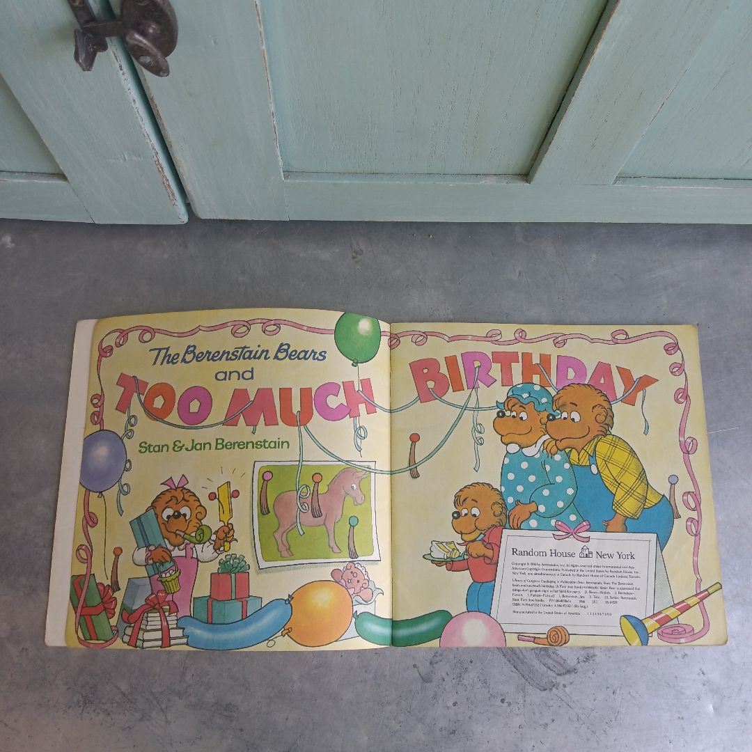 The Berenstain Bears and Too Much Birthday