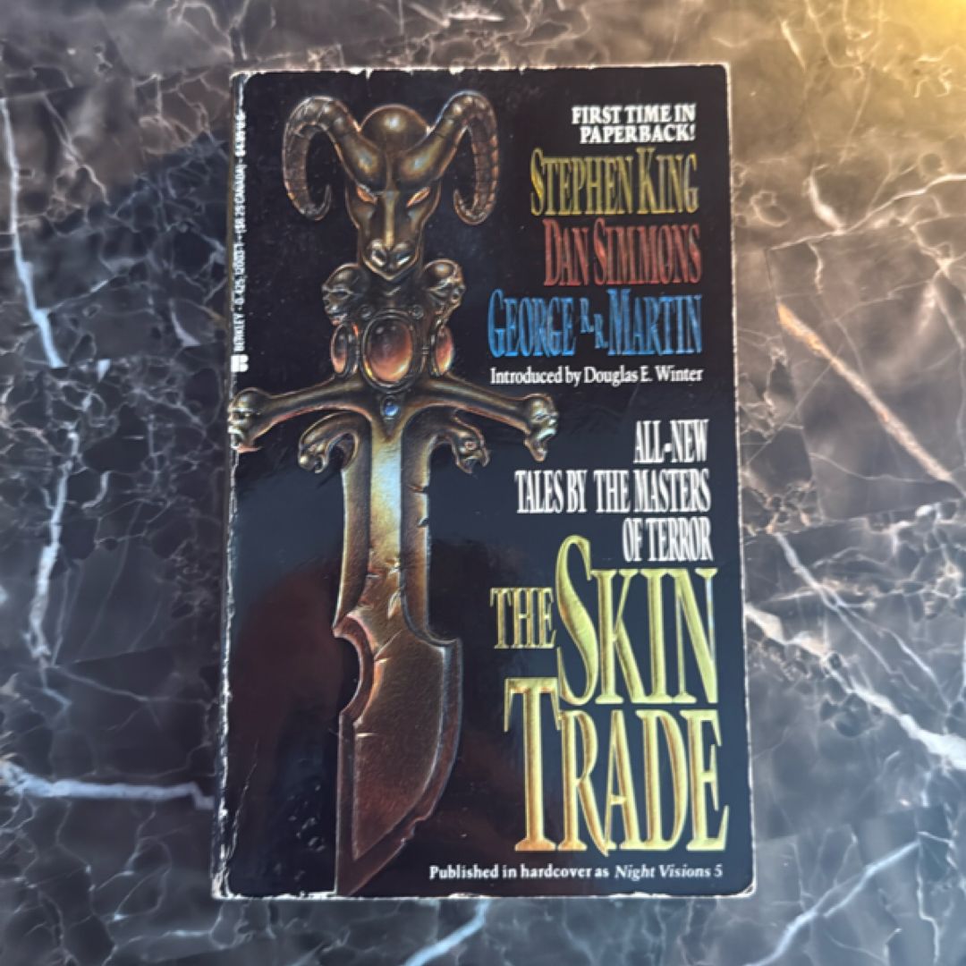 The Skin Trade 1st Berkley Printing 1990 | King Simmons GRRM | Horror Anthology PB 
