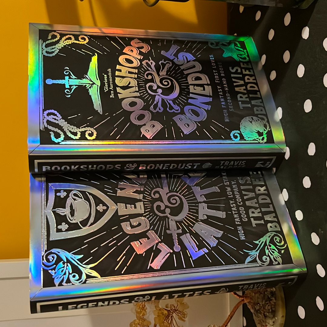 Legends & Lattes, Bookshops & Bonedust duology (signed!)