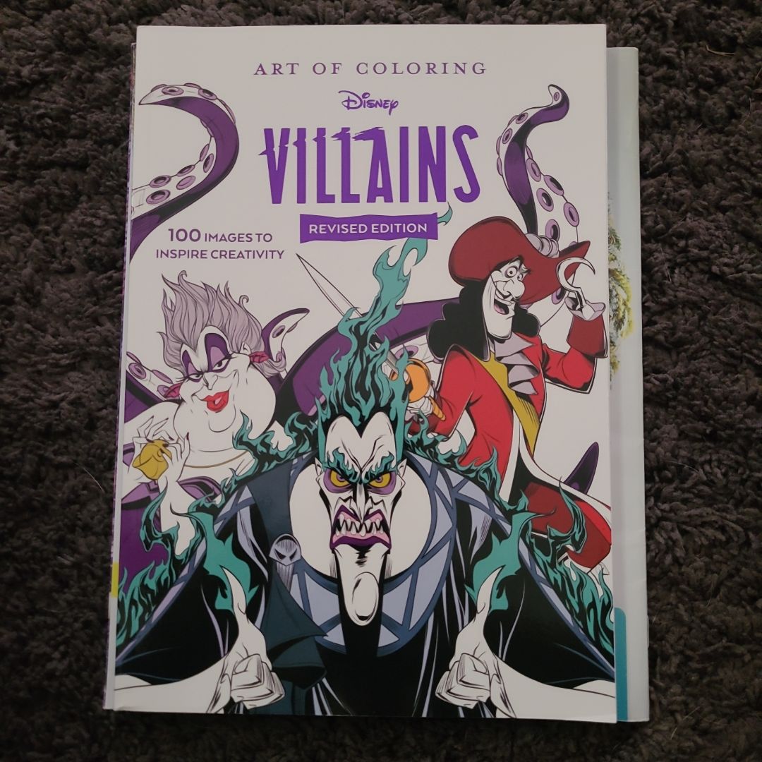 Art of Coloring: Disney Villains