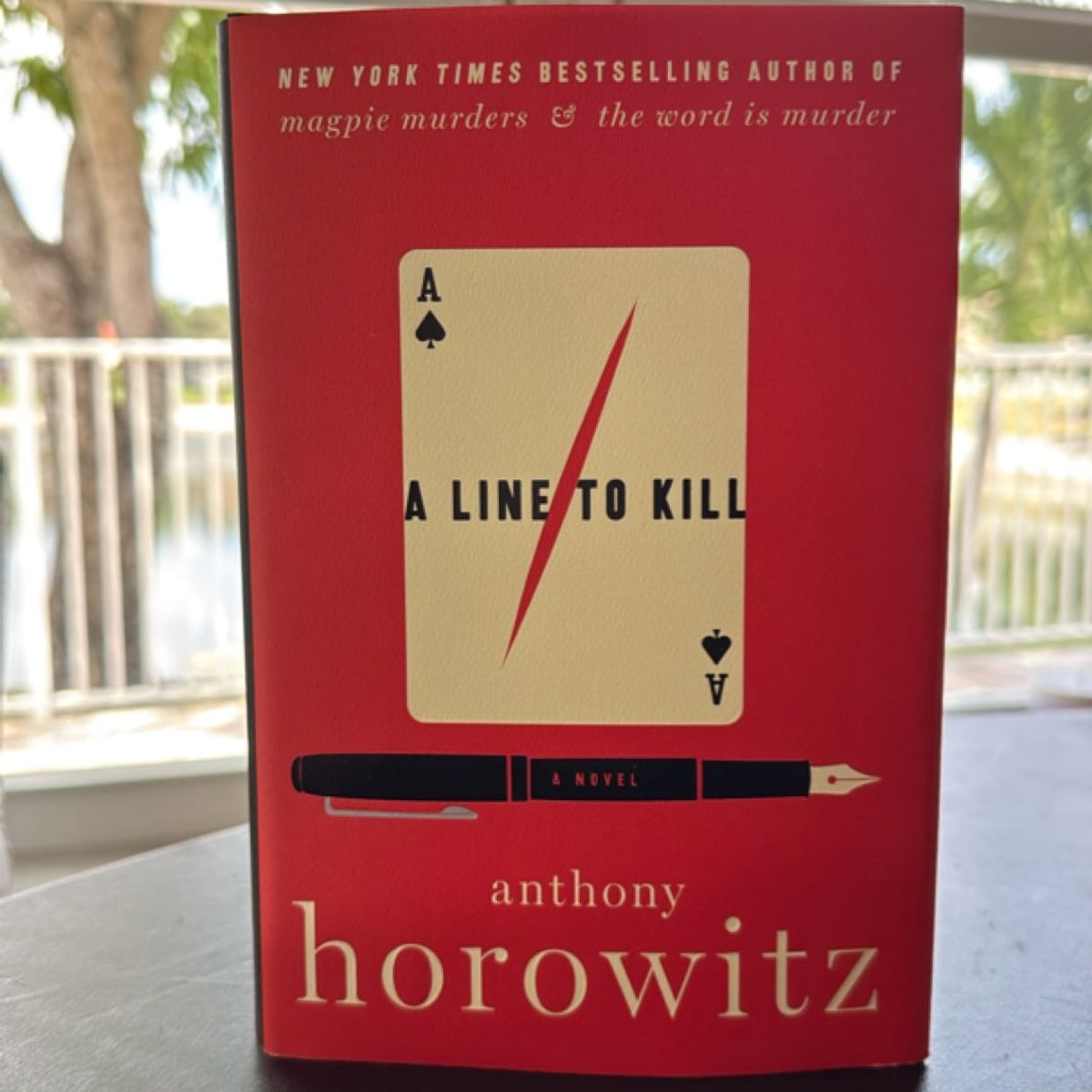 A Line to Kill by Anthony Horowitz, Hardcover | Pangobooks
