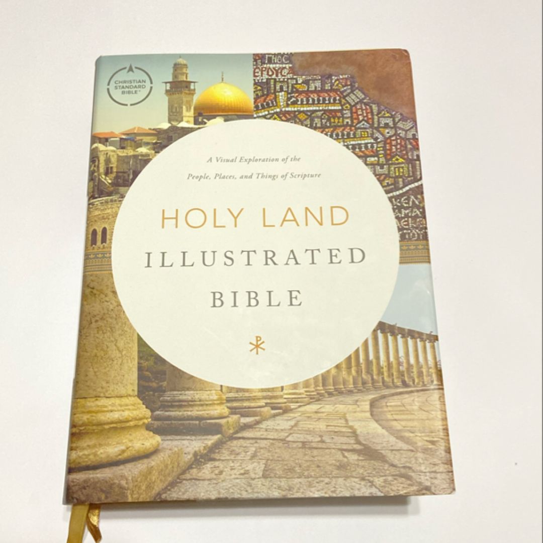 CSB Holy Land Illustrated Bible, Hardcover