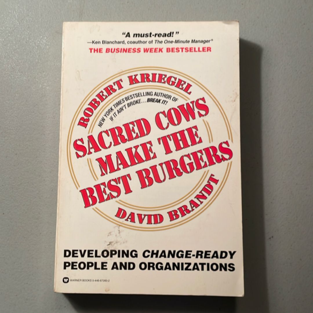 Sacred Cows Make the Best Burgers