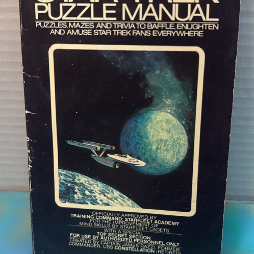 Star Trek puzzle Manual paperback 