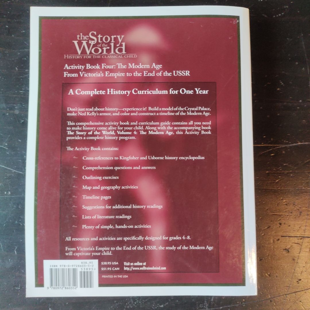The Story of the World: History for the Classical Child, Activity Book 4