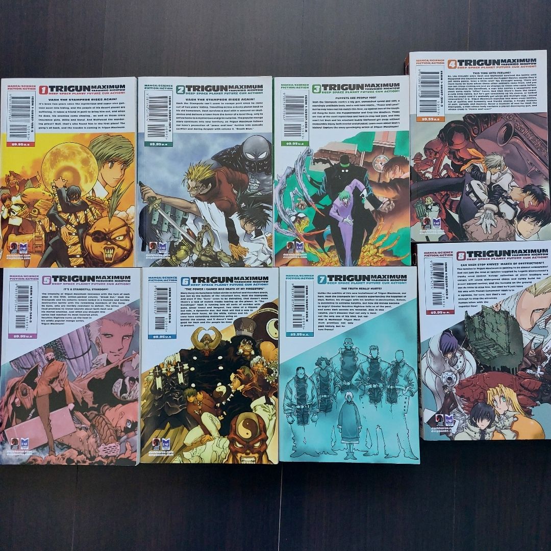 Trigun Maximum - full series (14 volumes) by Yasuhiro Nightow ...