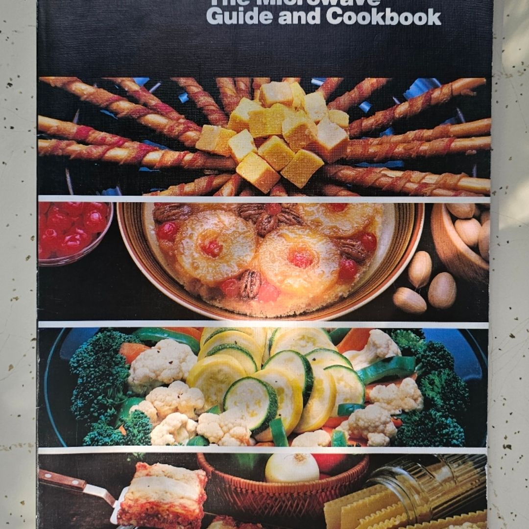 Microwave Guide and Cookbook Recipes Vintage Cooking Directions