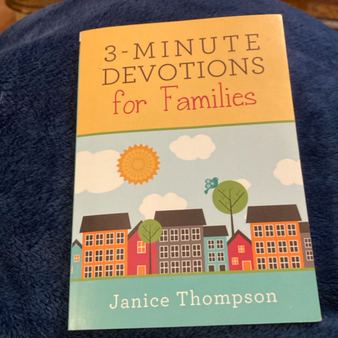 3-Minute Devotions for Families