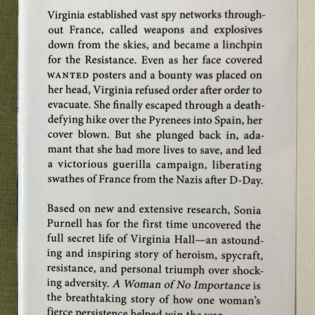 A Woman of No Importance