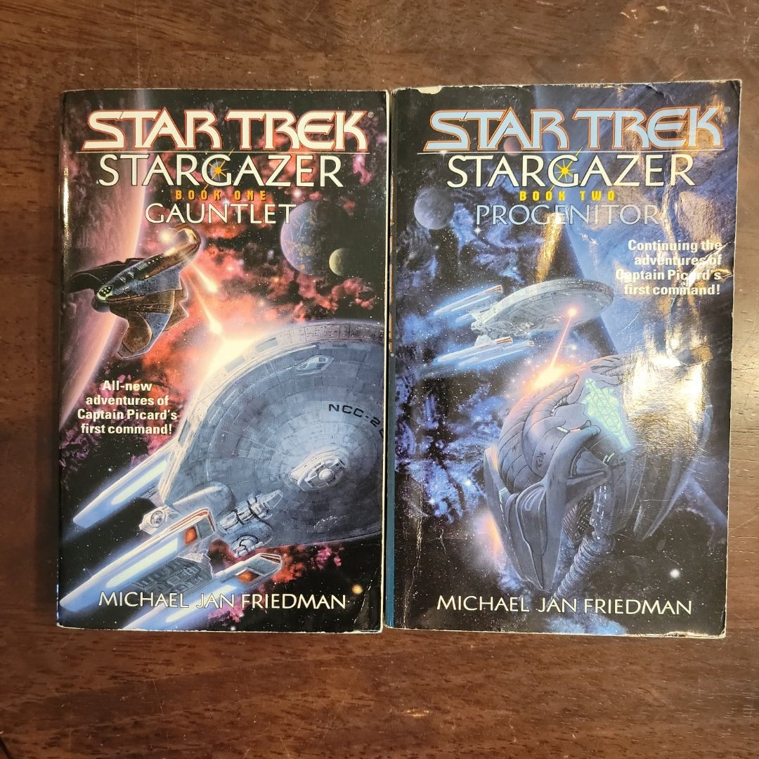 Set of 2-Star Trek Stargazer: Gauntlet & Progenitor