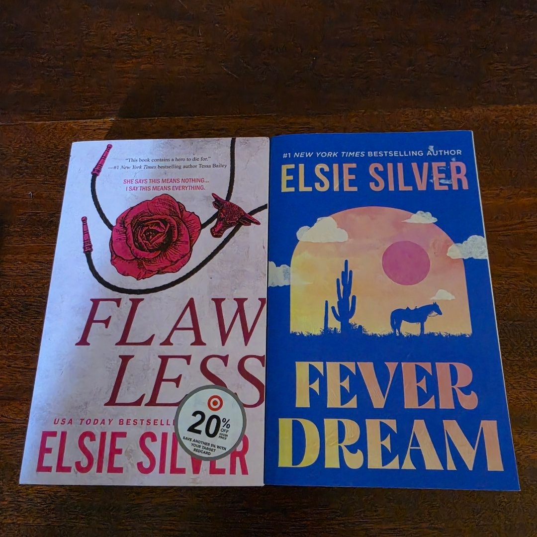 Lot of 2 Elsie Silver Paperback Books Flawless and Fever Dream