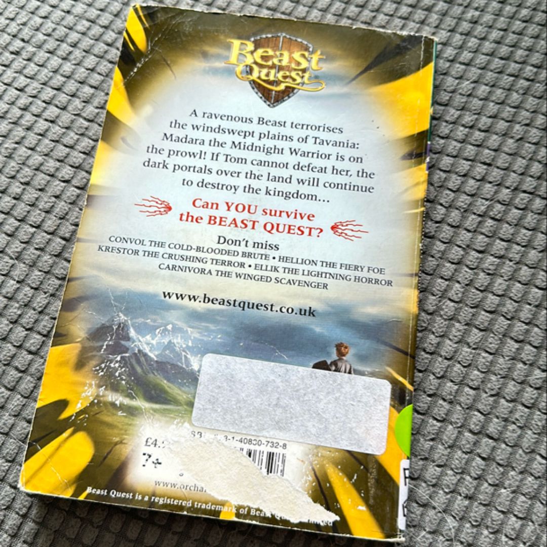 Beast Quest #40: Madara the Midnight Warrior