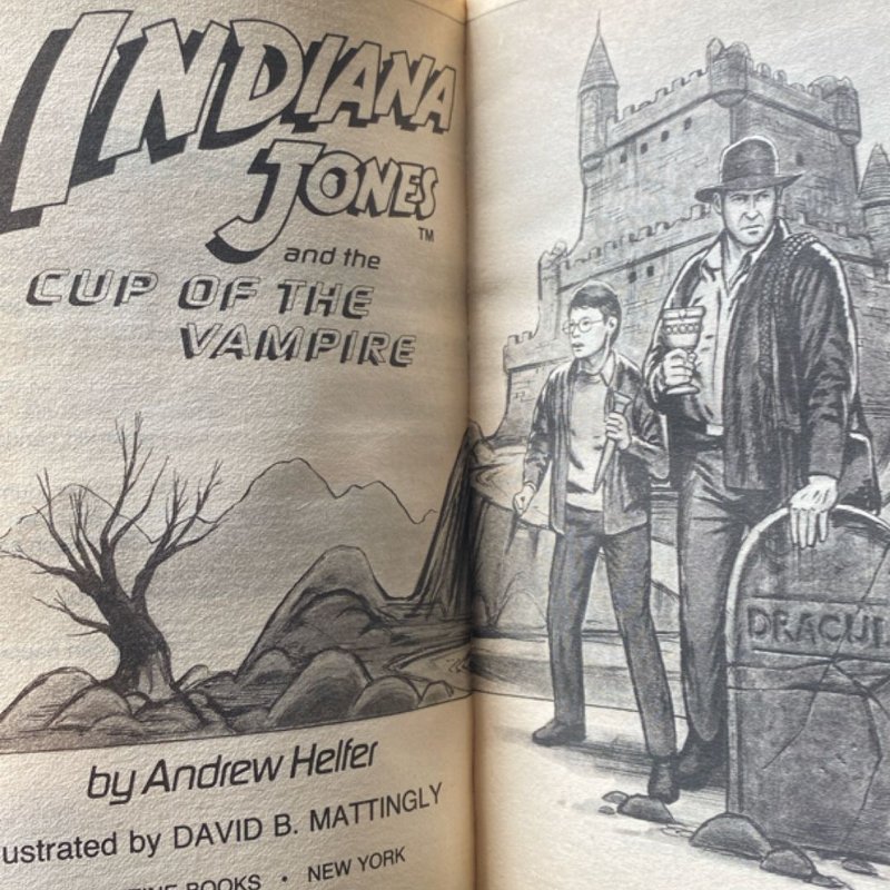 Indiana Jones and the Cup of the Vampire by Andrew Helfer