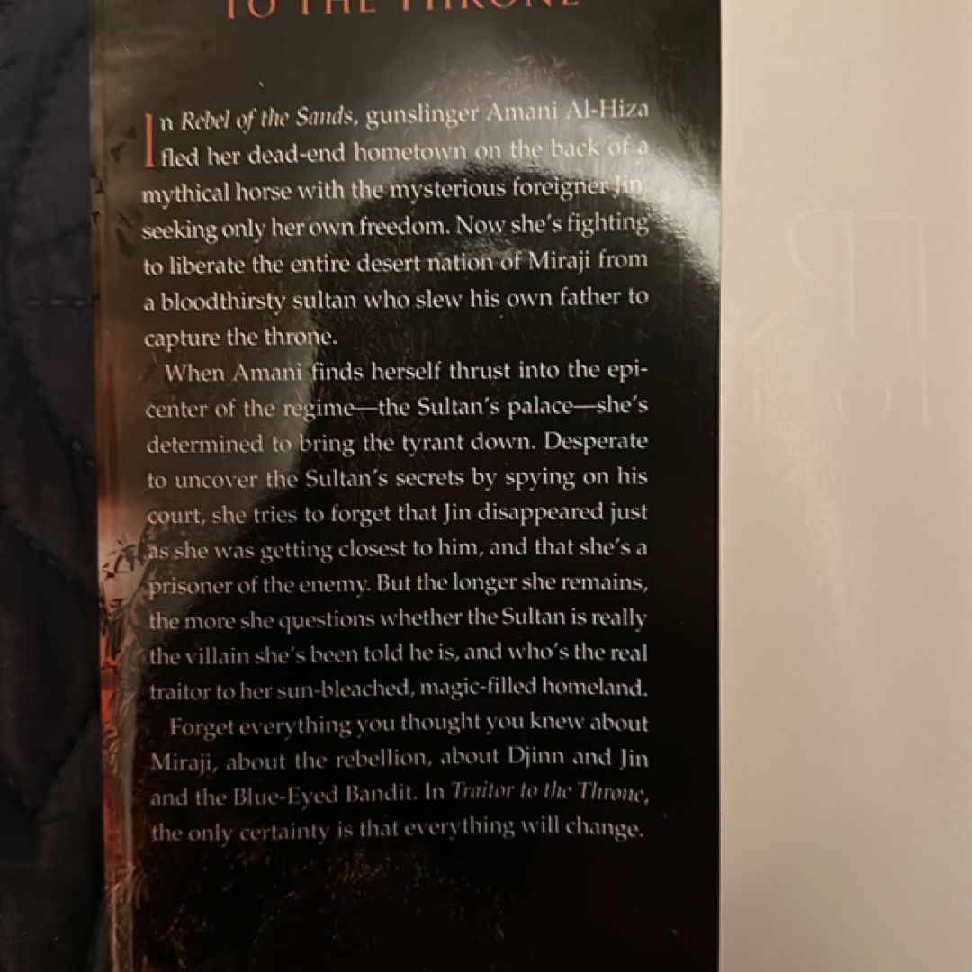 Traitor to the Throne