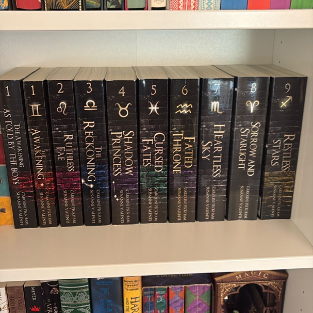 Zodiac Academy series OP OUT OF PRINT COVERS