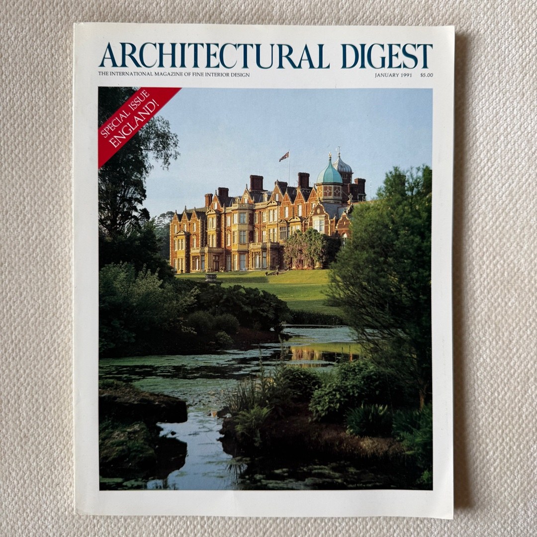 Architectural Digest January 1991