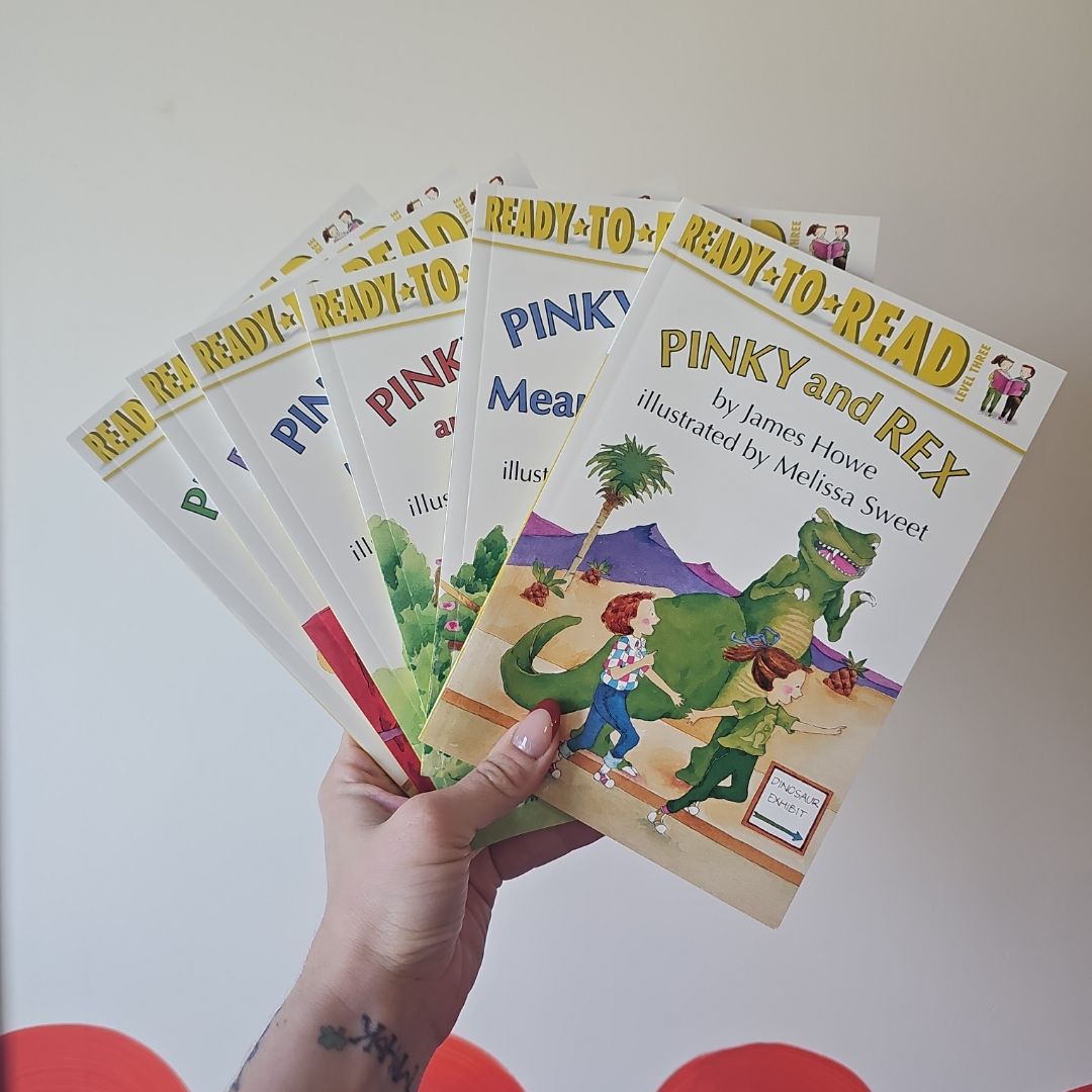 Pinky and Rex Love to Read! (Boxed Set) by James Howe