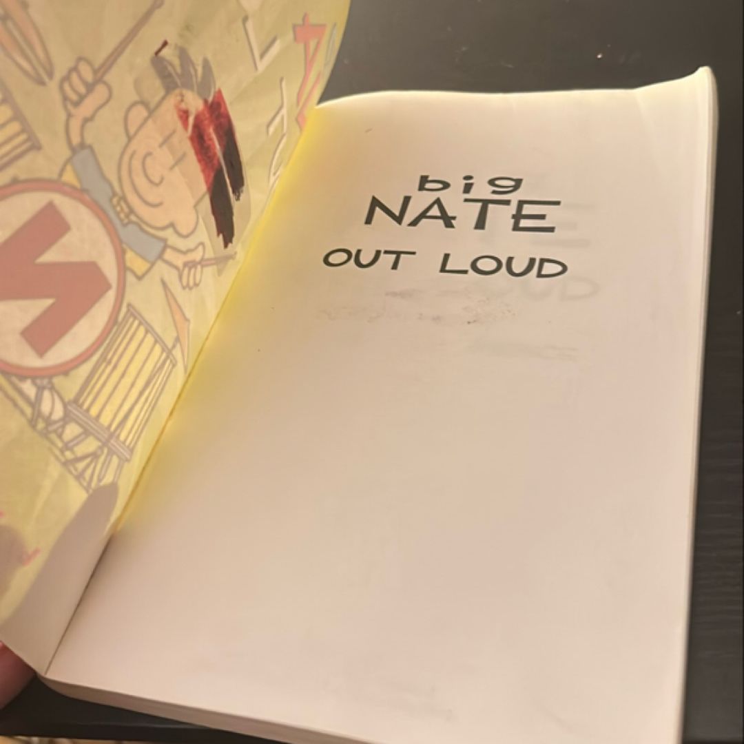 Big Nate Out Loud