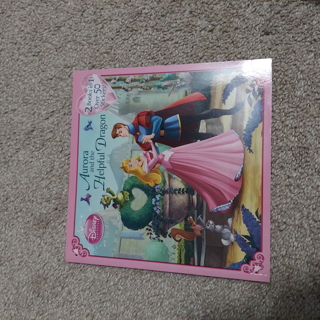 Aurora and the Helpful Dragon/Tiana and Her Furry Friend (Disney Princess)