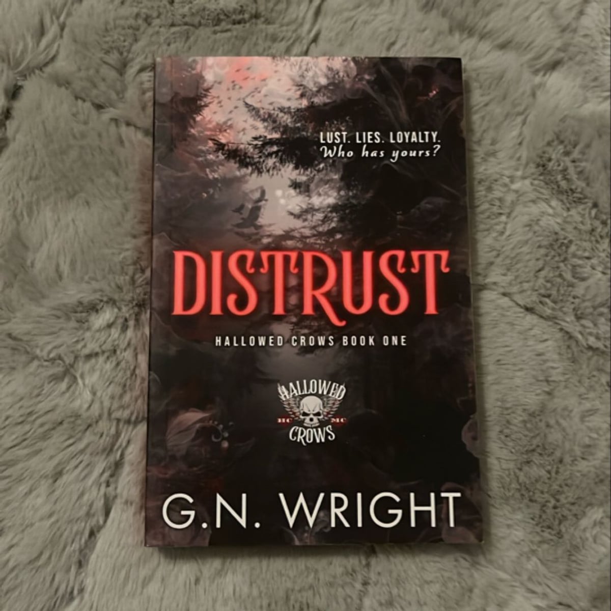 Distrust: The Hallowed Crows MC Book 1 by G.N. Wright, Paperback ...