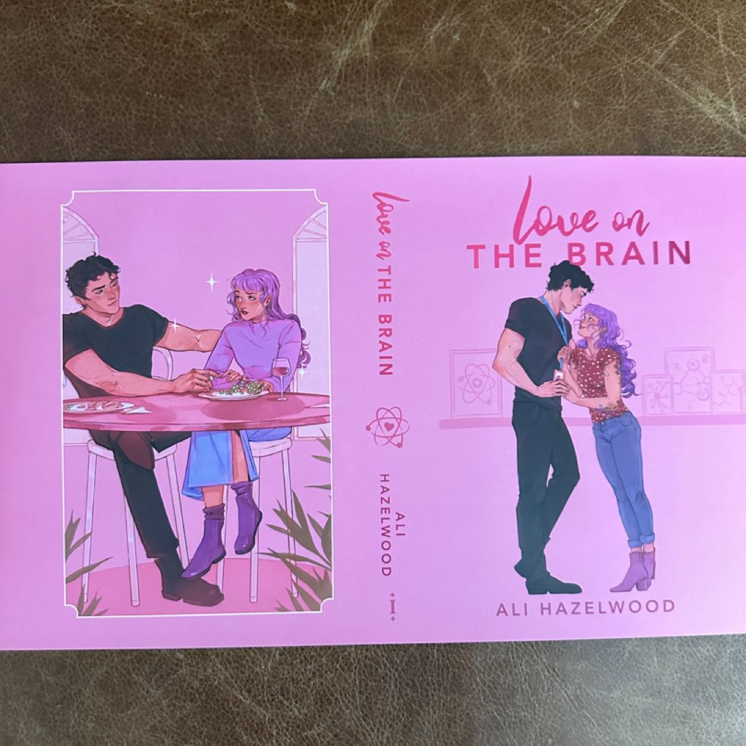 Love On The Brain Ali Hazelwood Illumicrate Afterlight  Dust Jacket