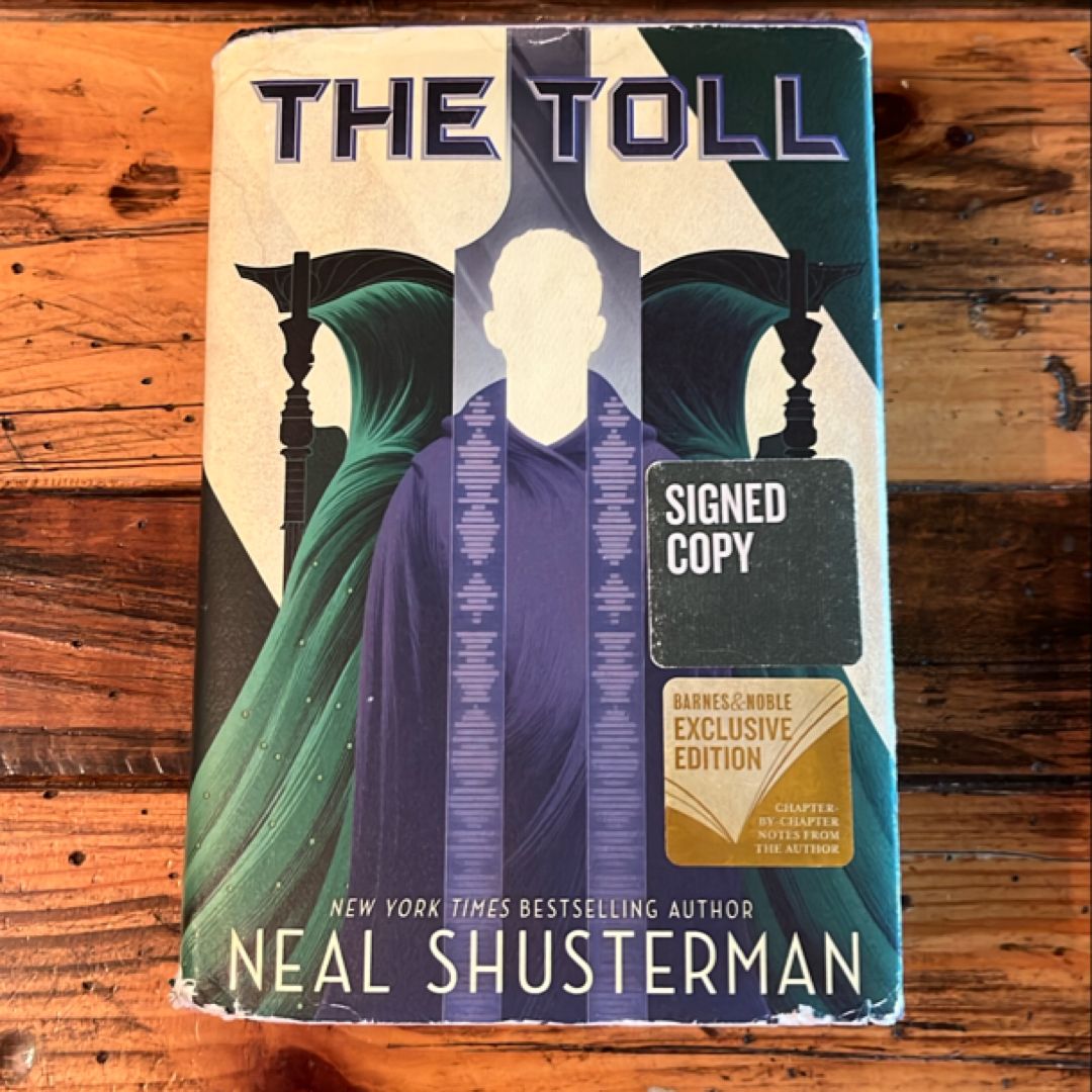 The Toll by Neal Shusterman, Arc of a Scythe 3, Signed Owlcrate Edition 1/1st HC