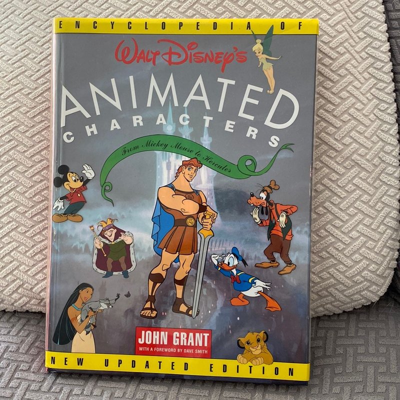 Encyclopedia of Walt Disney's Animated Characters by John Grant