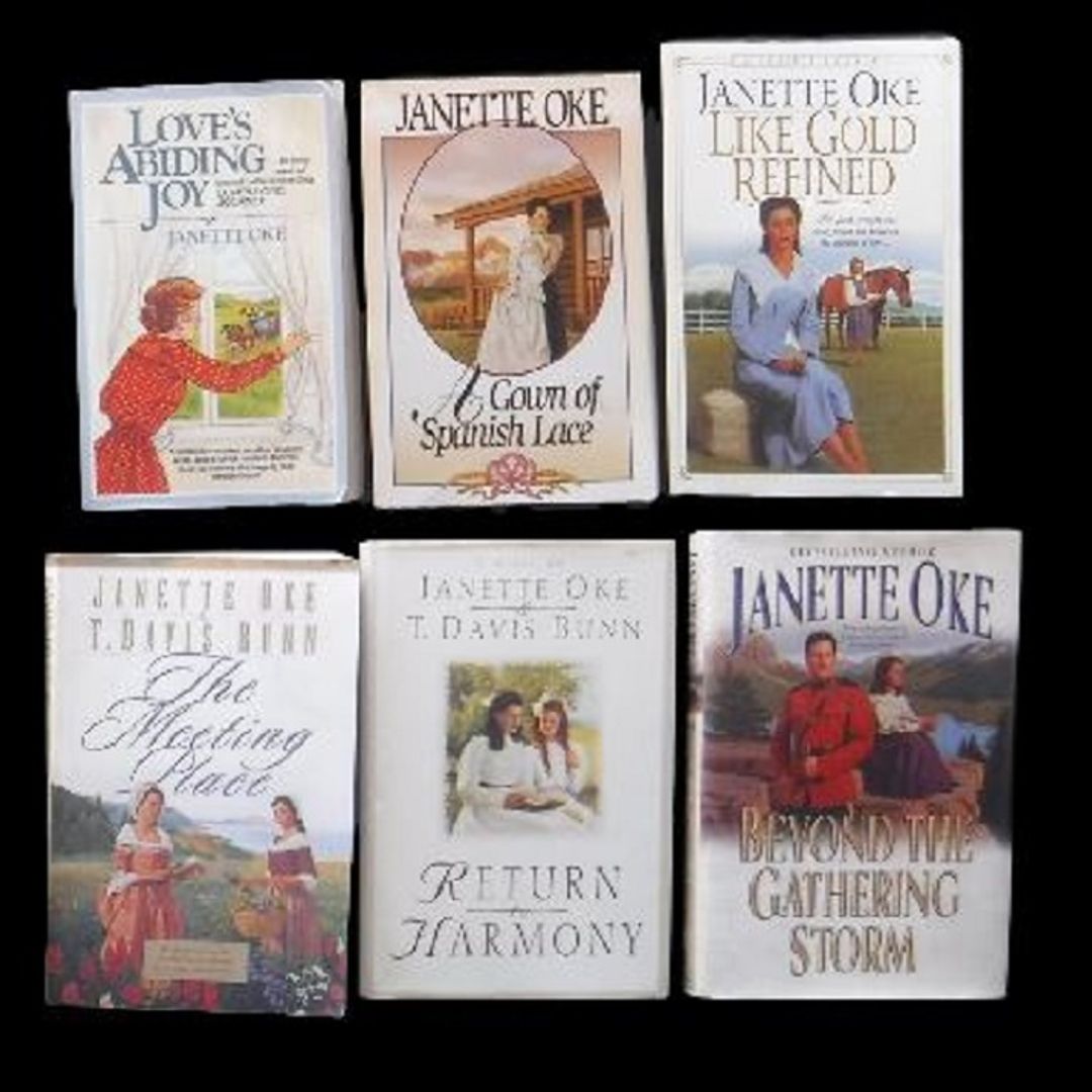 Lot of 6 Inspirational Fiction Books byJanette Oke 
